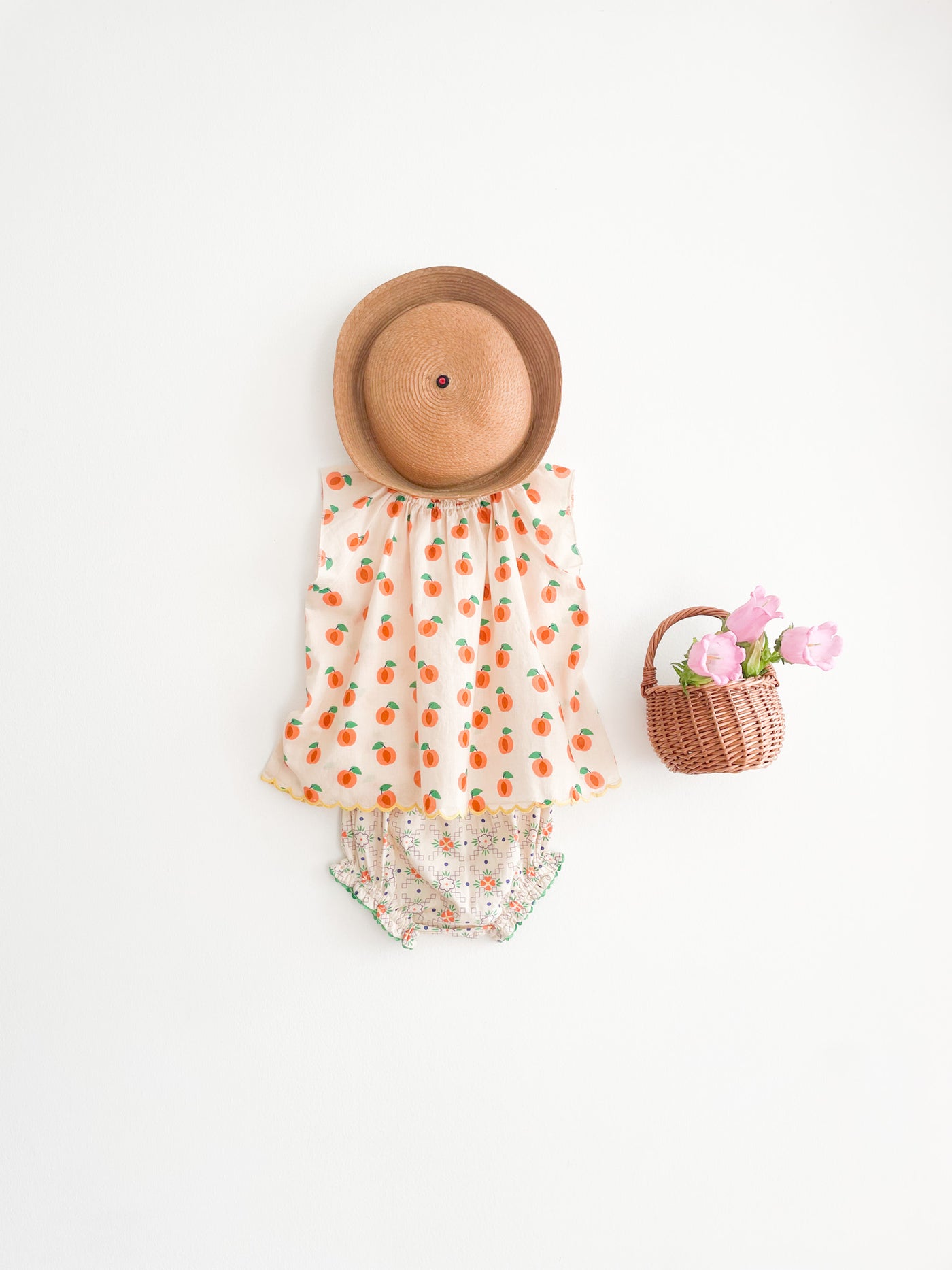 Antonia Baby Dress Peach