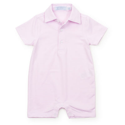 Austin Boys' Performance Shortall by LH Sport - Pink Stripes