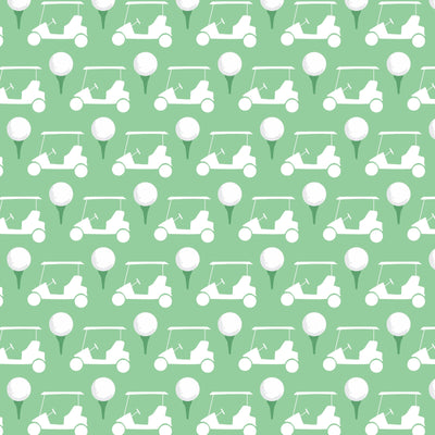Parker Boys' Zipper Pajama - Golf Putting Green