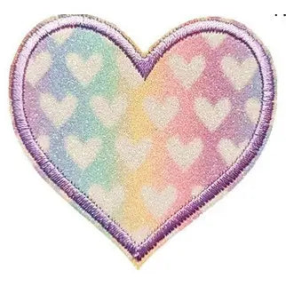 Shimmer Mermaid Heart Patch