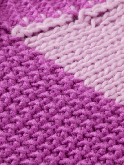 Knitted Colourblock Cardigan