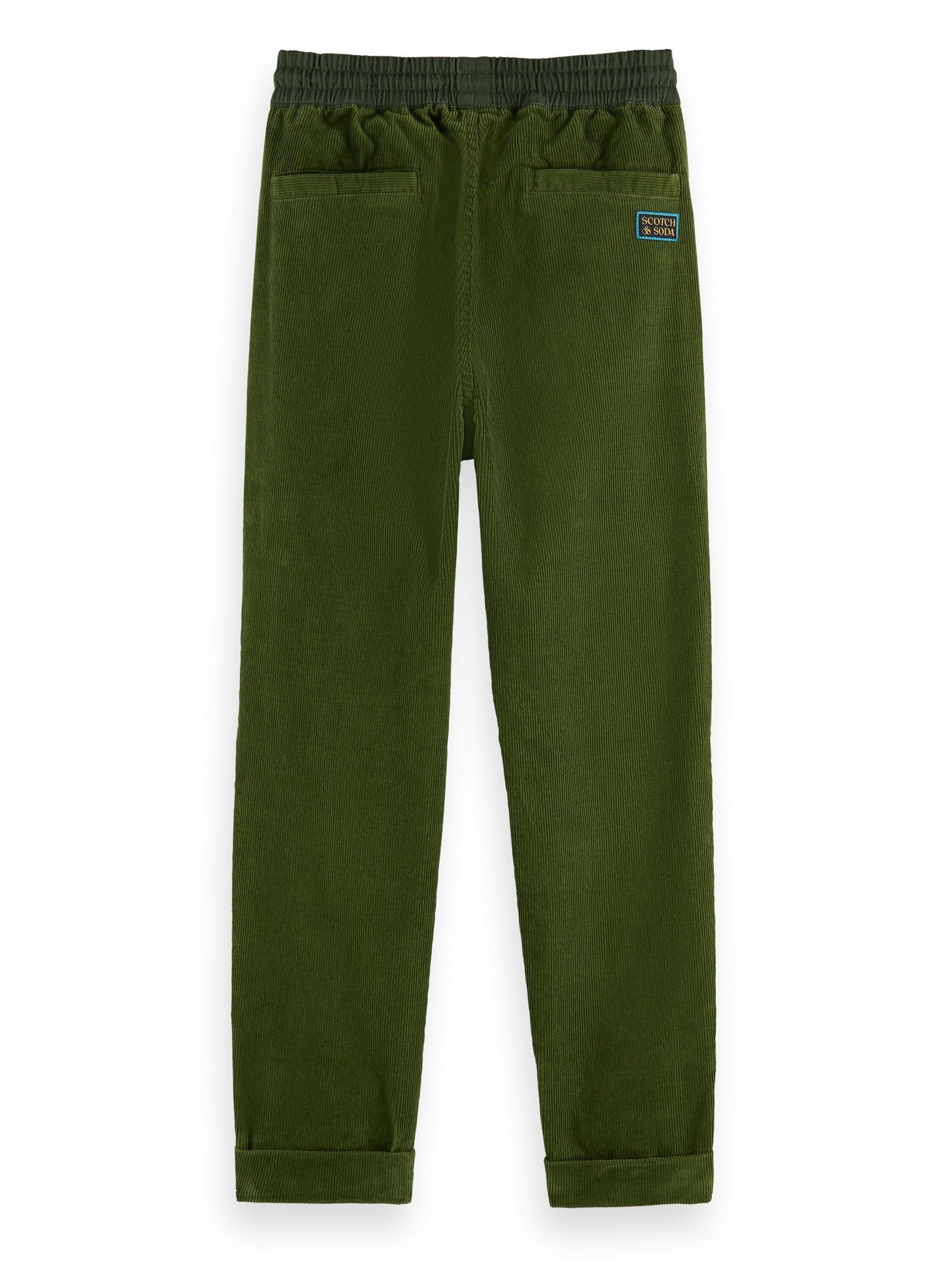 Loose Tapered Fit Corduroy Pants