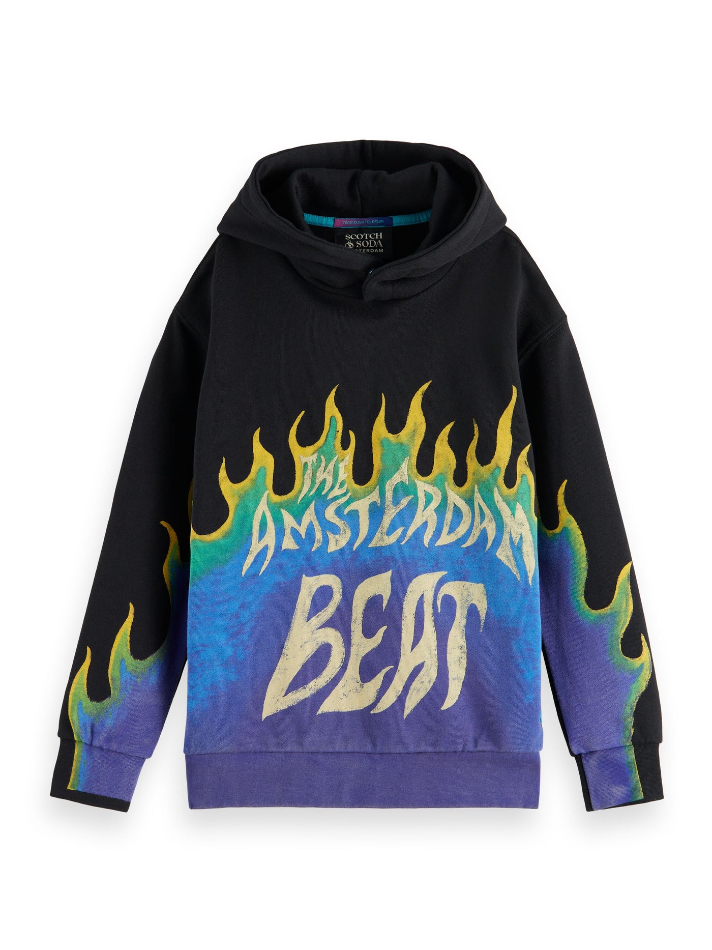 Amsterdam flames hoodie