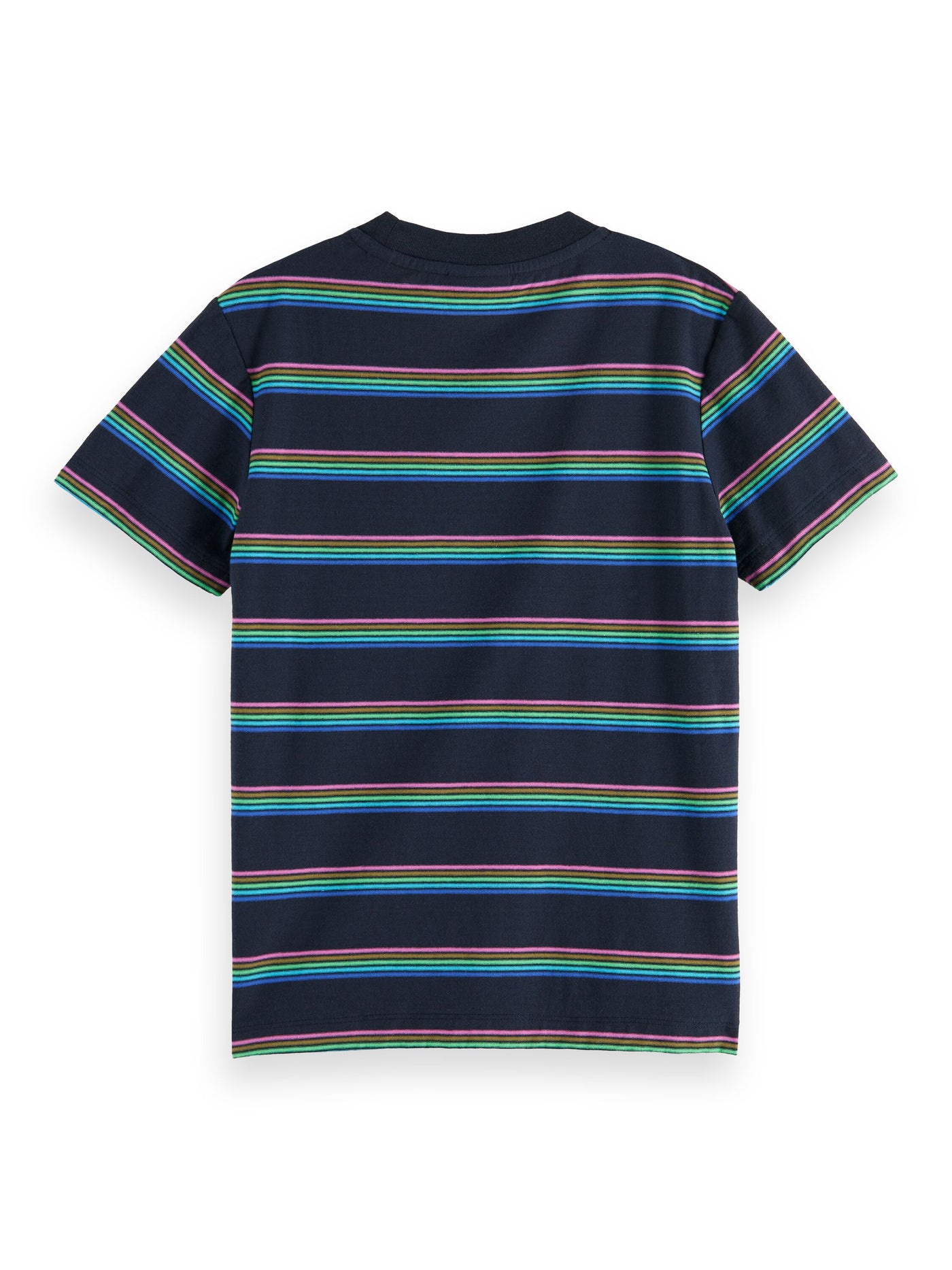 Relaxed Fit Yarn Dyed Stripe T Shirt