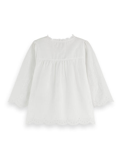 Broderie Anglaise Star Top