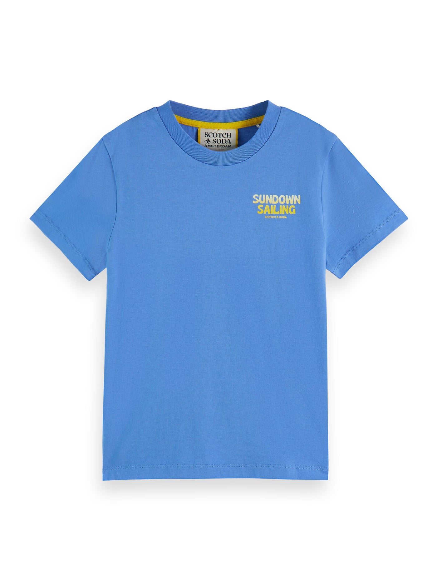 Relaxed-Fit Artwork Tee | Tile Blue