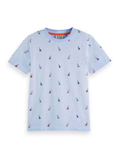 Garment-Dyed Short Sleeve Tshirt | Mini Sail