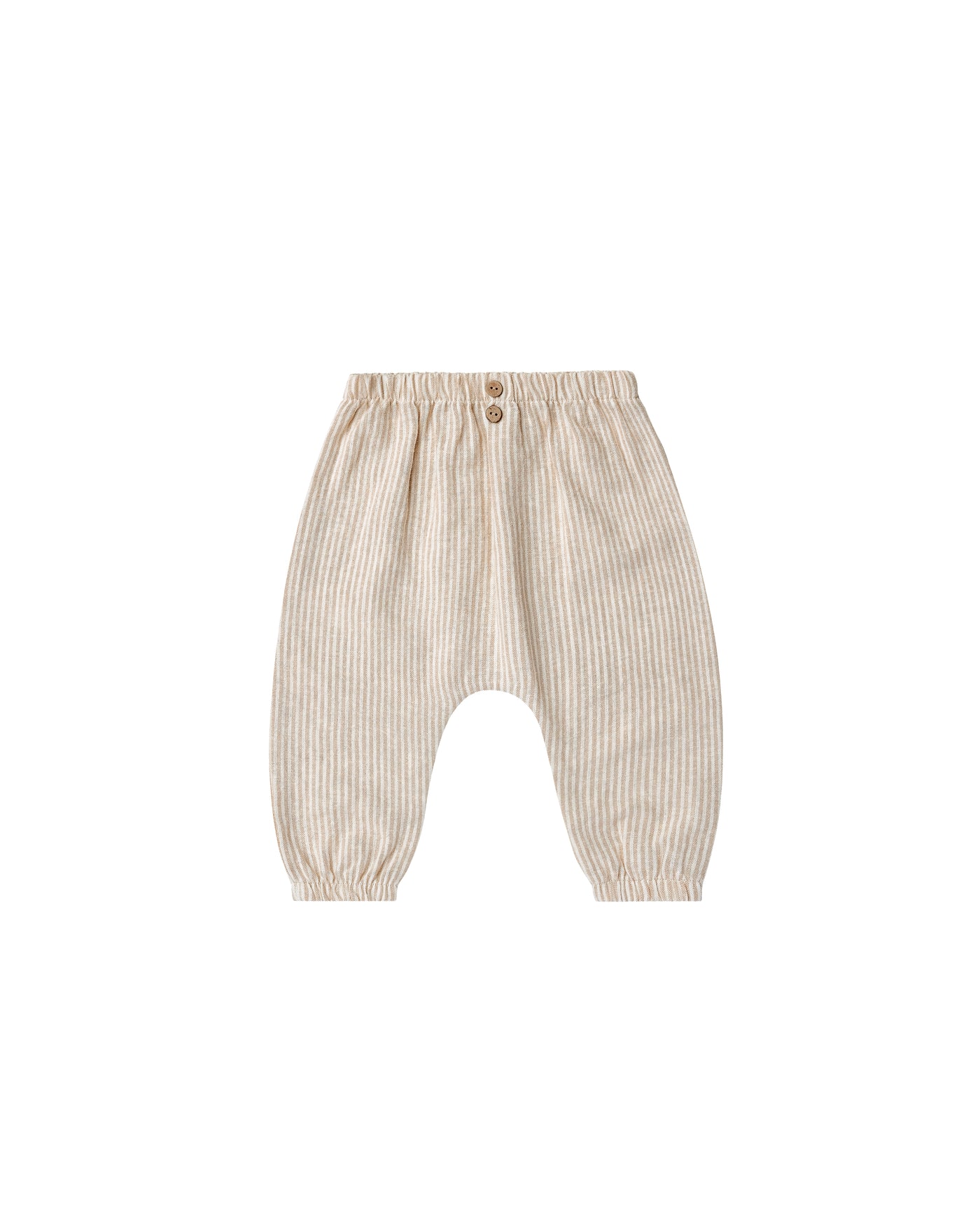 Woven Baby Pant || Sand Stripe