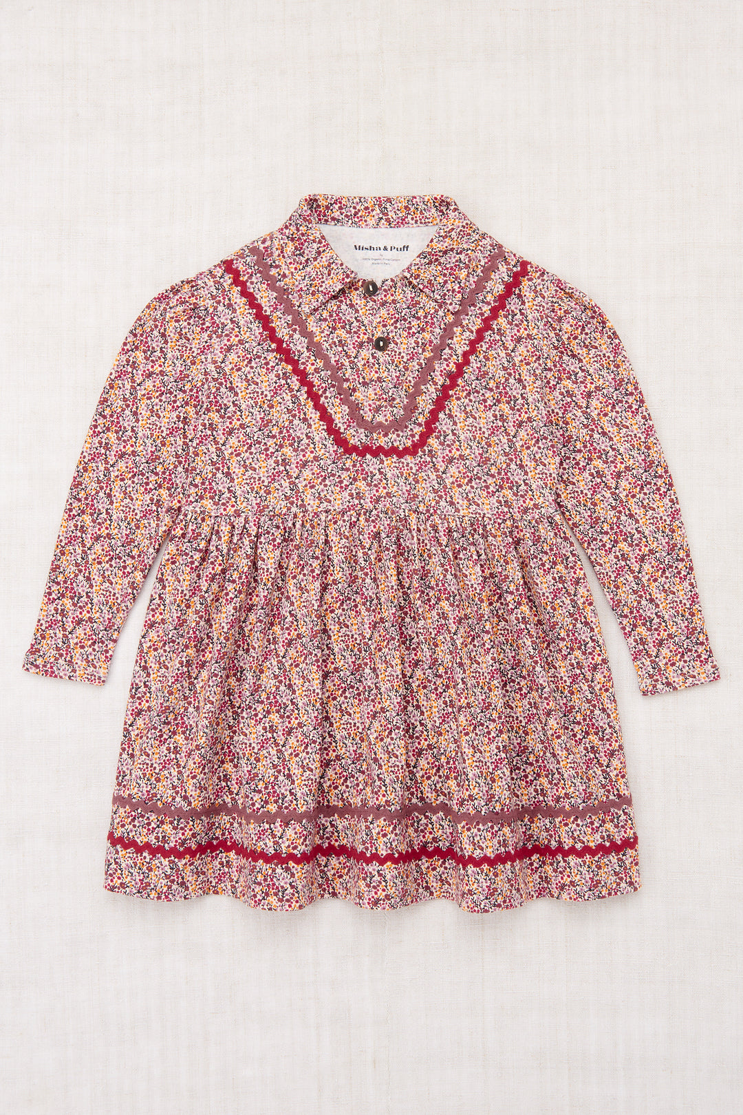 Misha 2024 and Puff Vintage Flower Terrycloth Shirt Sz 2yr