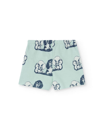 Turquoise Hedgehog Baby Shorts