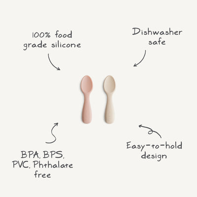 Silicone Toddler Starter Spoons