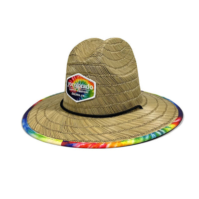 Kids' Tie Dye Straw Hat