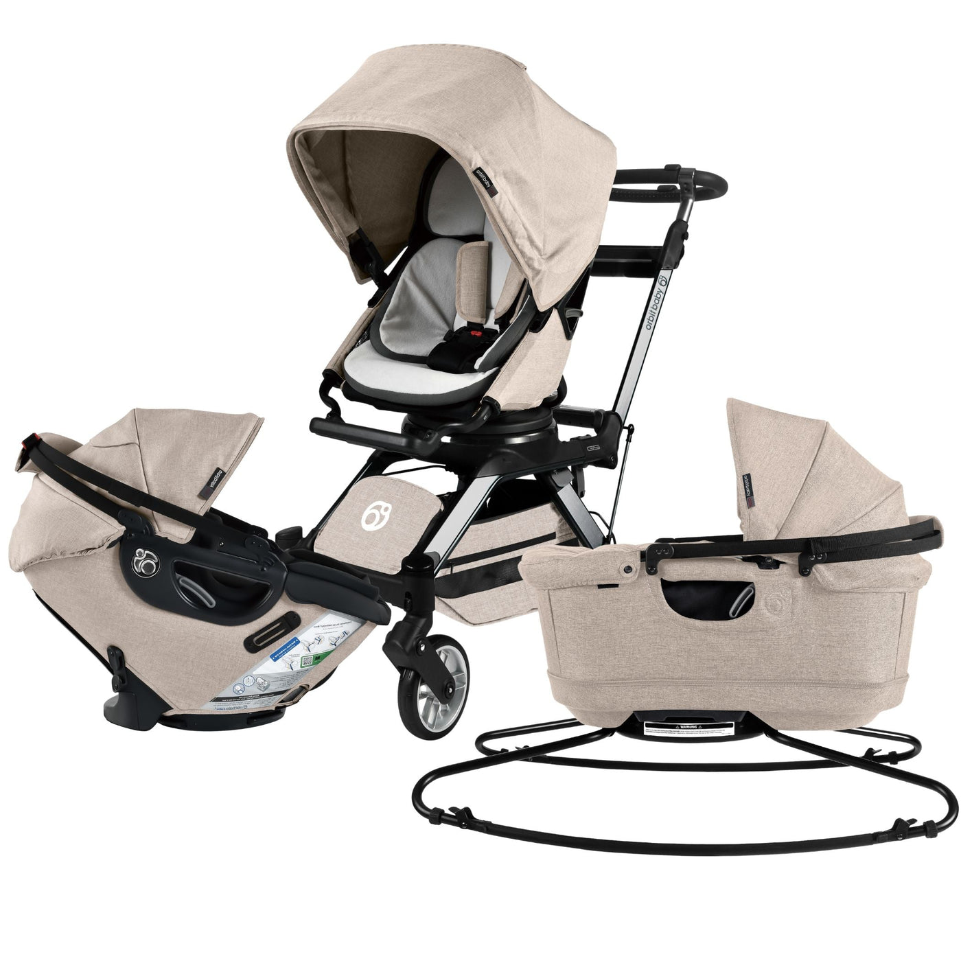 Stroll, Lounge, & Ride Travel System