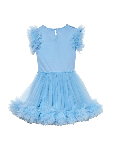 Kaleidoscope Eyes Tutu Dress | Placid Blue