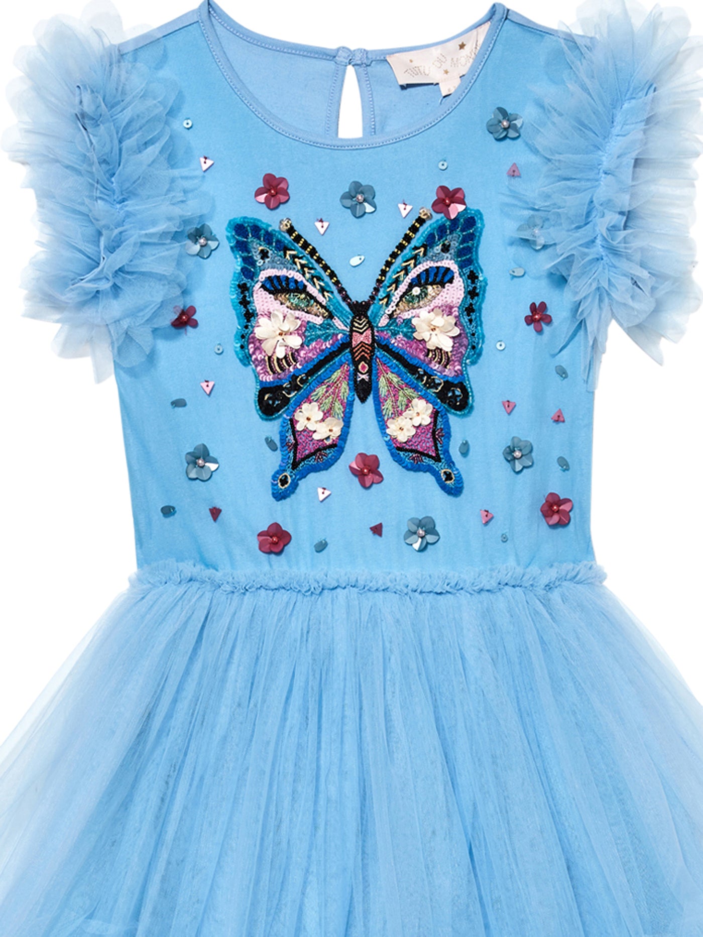 Kaleidoscope Eyes Tutu Dress | Placid Blue