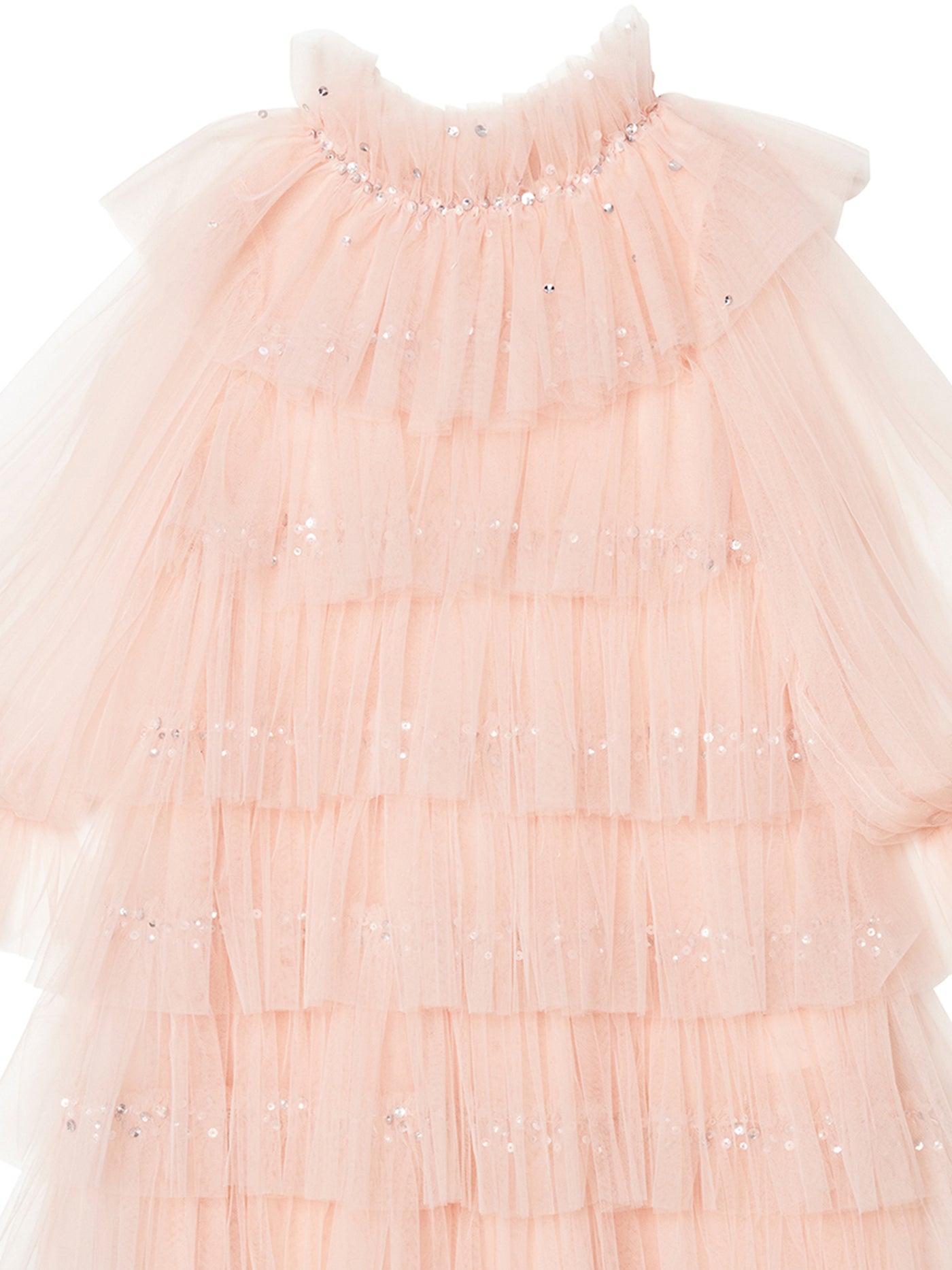 Luminous Tulle Dress | Blush