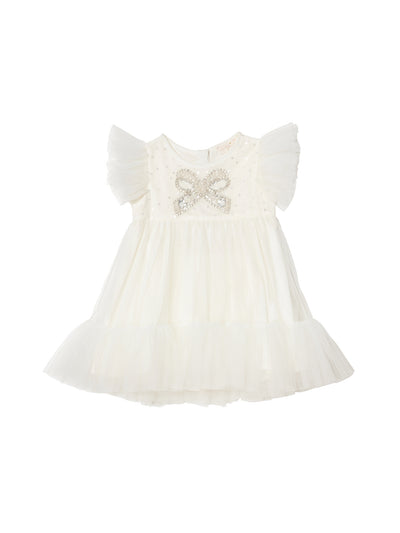 Bebe Wrapped Up Tulle Dress | Milk