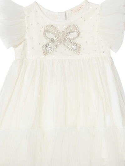 Bebe Wrapped Up Tulle Dress | Milk