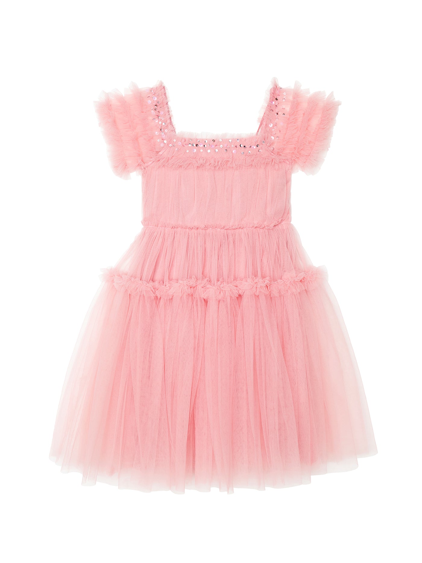 Higher Love Tulle Dress | Peach Blush