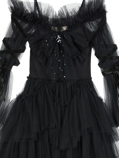 Halloween Darkest Night Tutu Dress