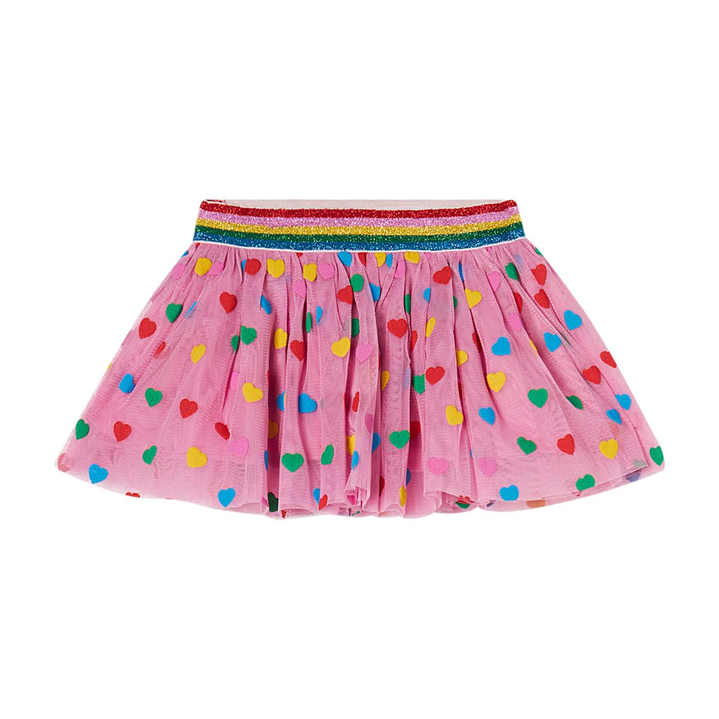 Baby Party Hearts Tulle Skirt