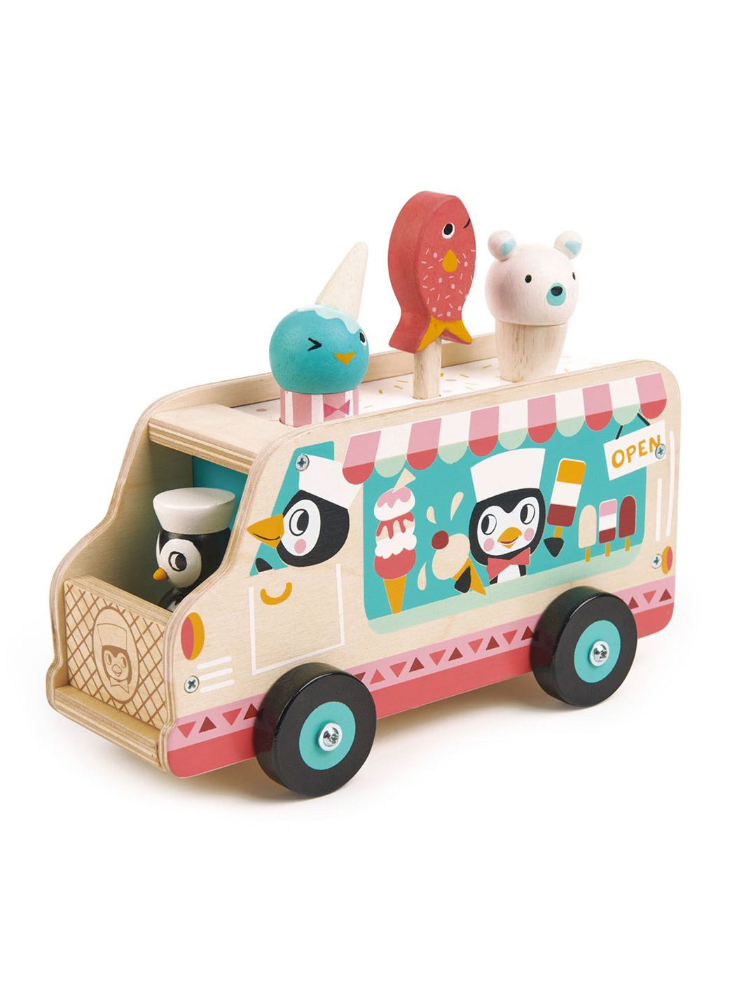 Tender Leaf Toys Penguin’s Gelato Van