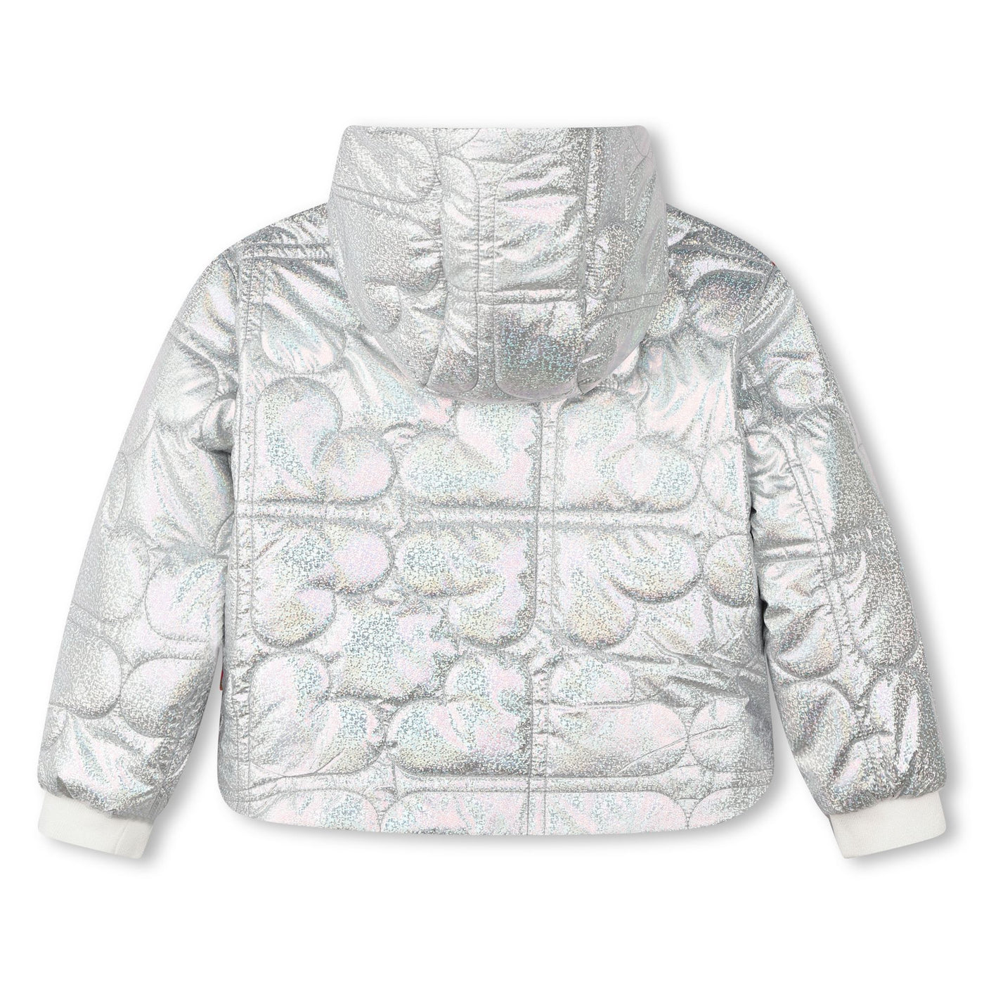 Quilted Iridescent Puffer Jacket