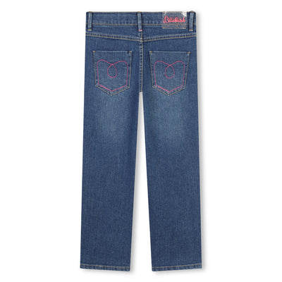 Heart Denim Pants