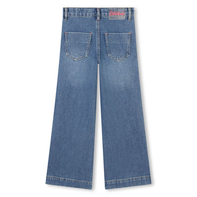 Wide Leg Denim Pants