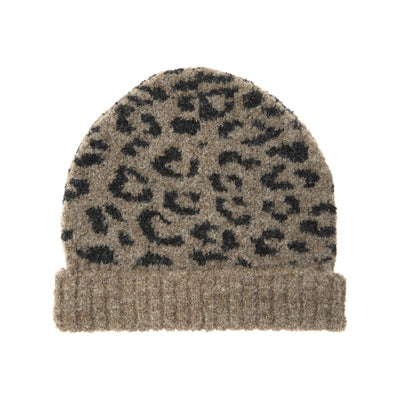 Animal Print Knitted Hat Baby-Kid
