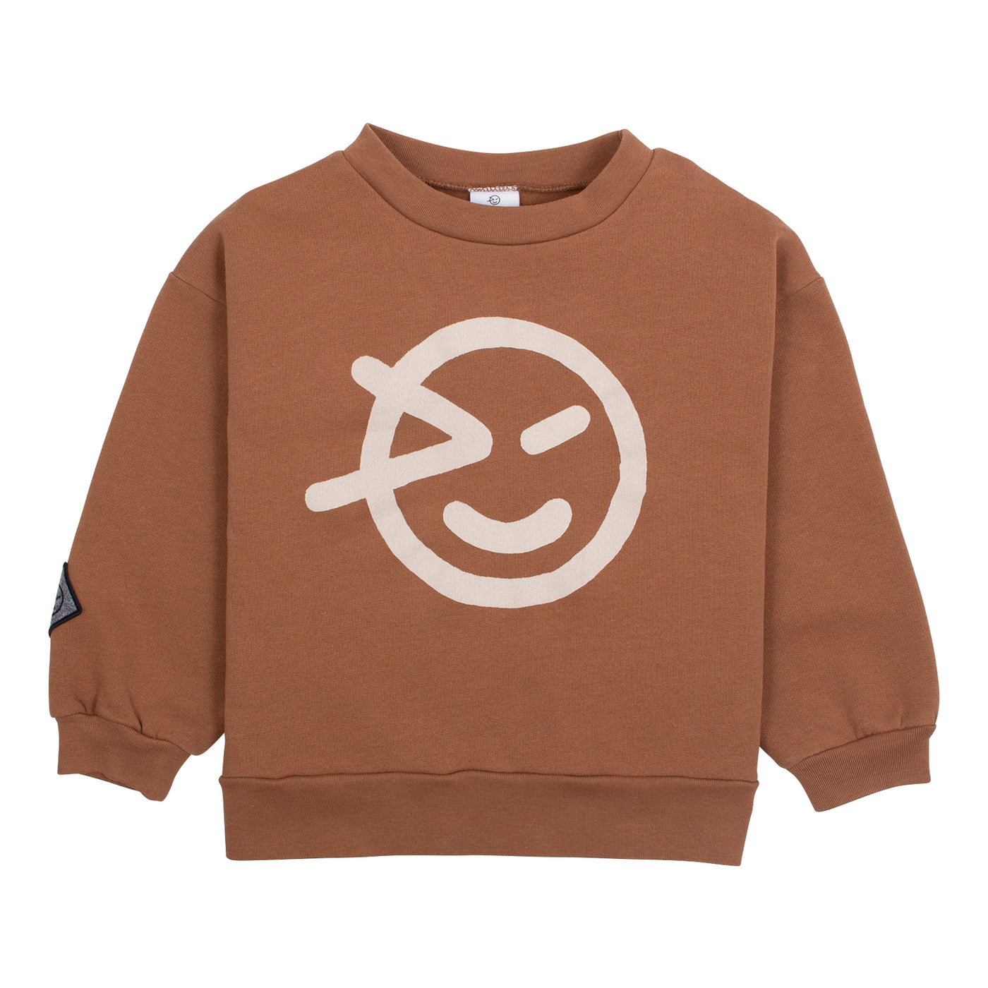 Brown Smile Sweatshirt