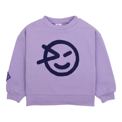 Purple Smile Sweatshirt