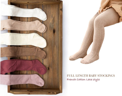 French Knit Lace Stockings