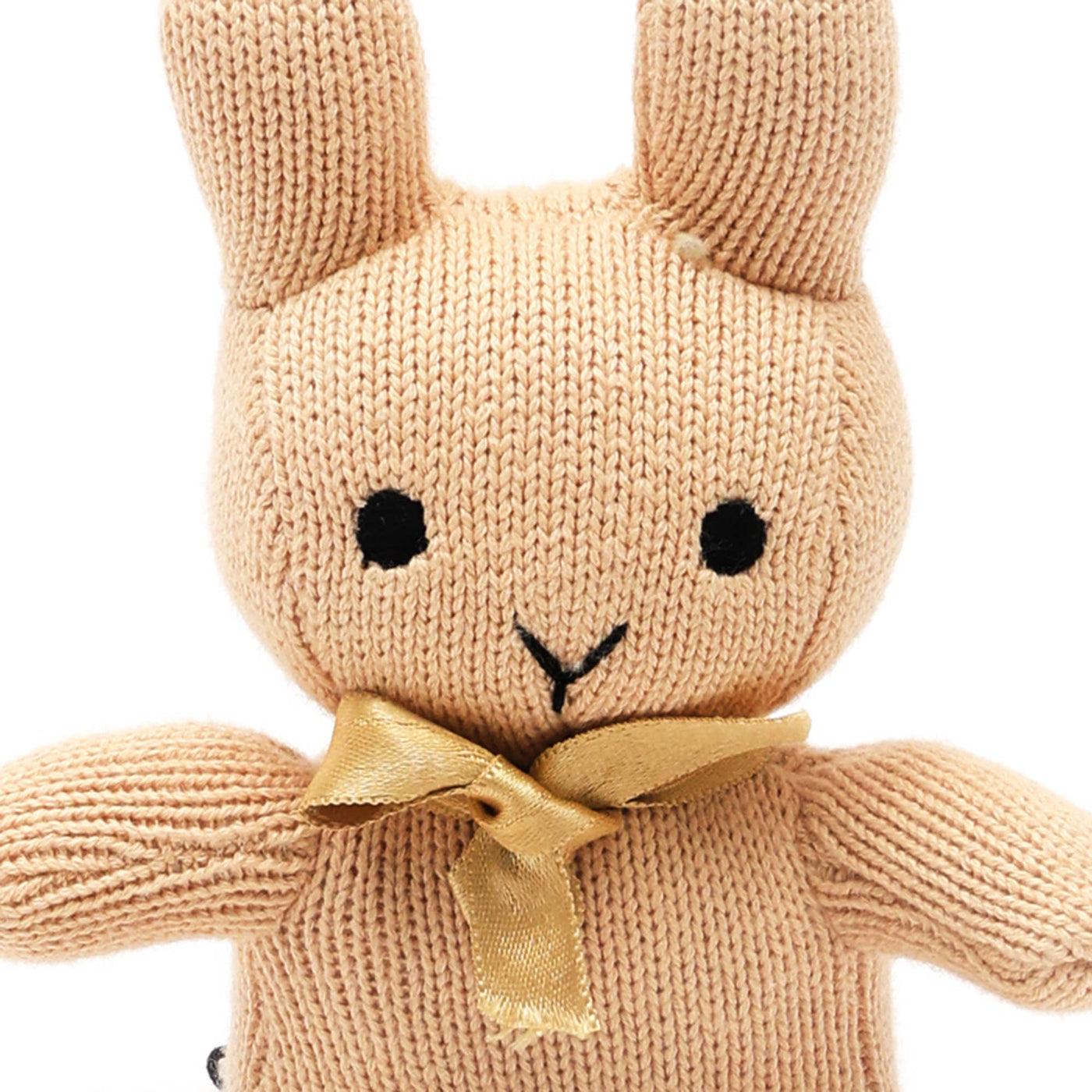 Handcrafted Cotton Knitted Beige Bunny