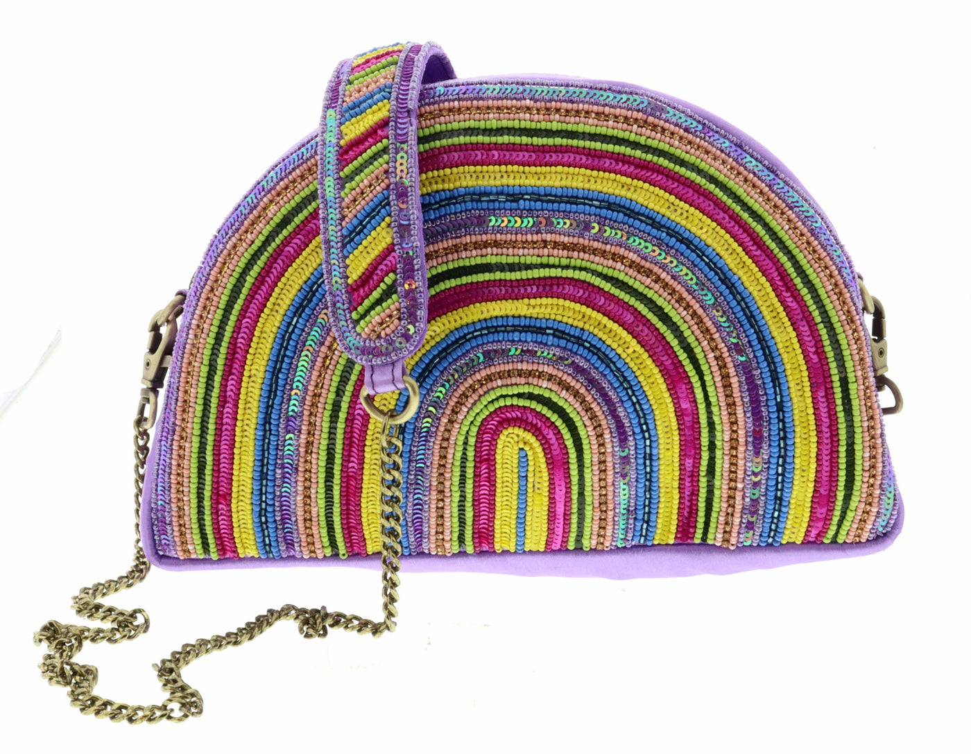 Over the Rainbow Beaded Purse