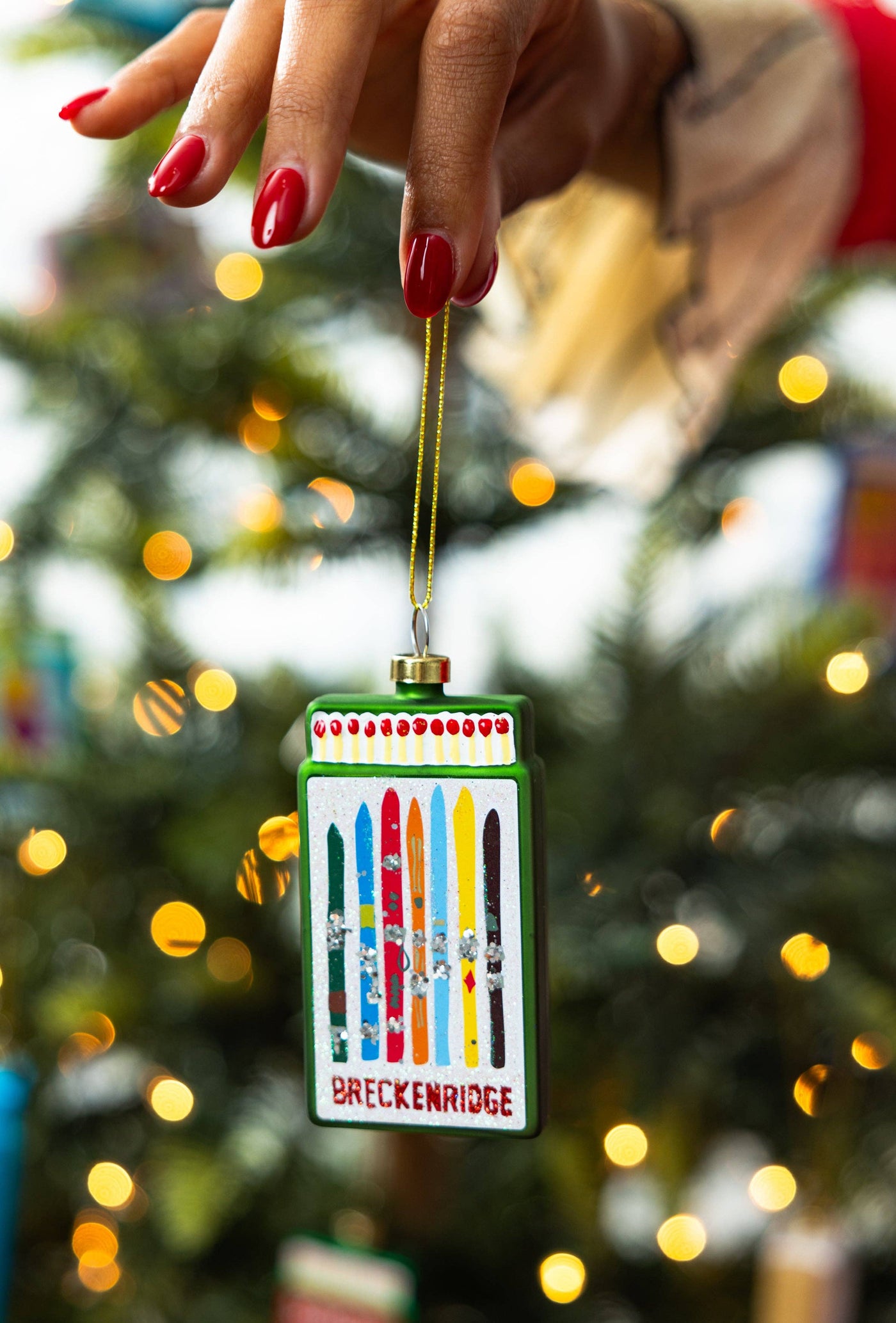 Matchbook Ornament - Breckenridge