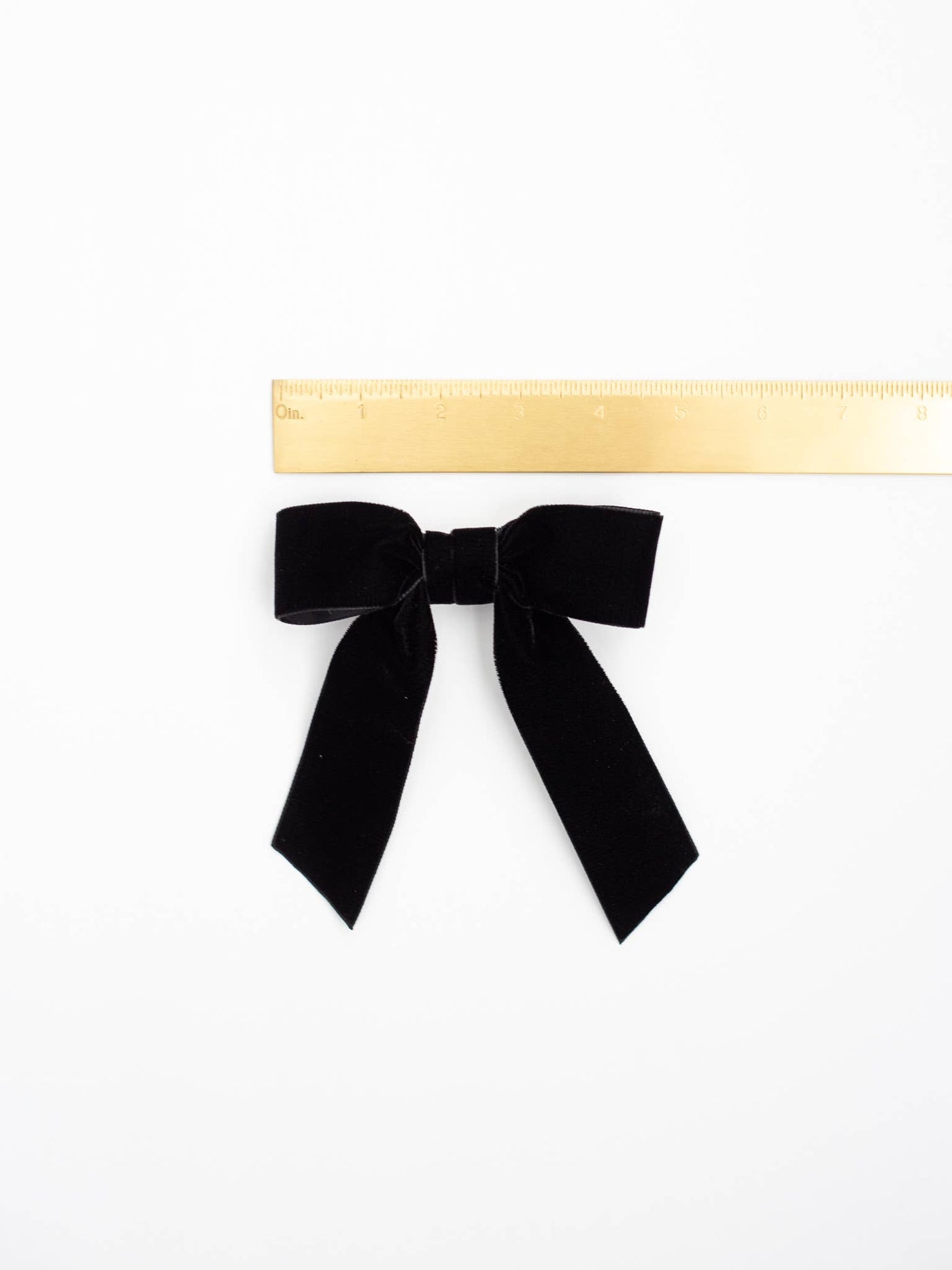 Velvet Hair Barrette | Delora Bow