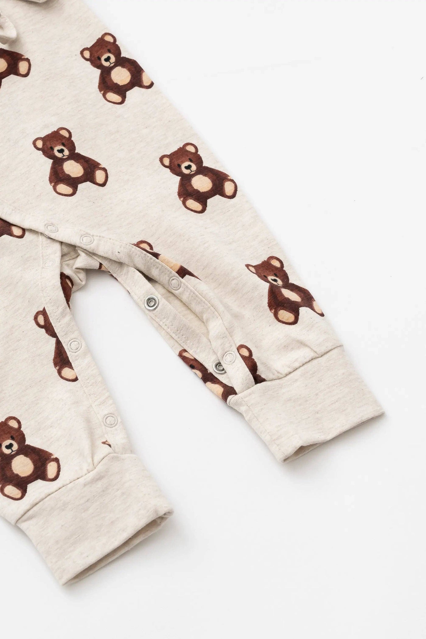 Teddy Bears Baby Kimono Tie Onesie