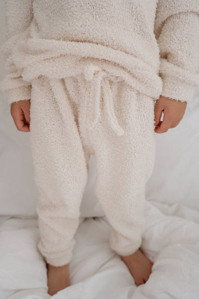 Cozy Teddy Kid's Set | Cream