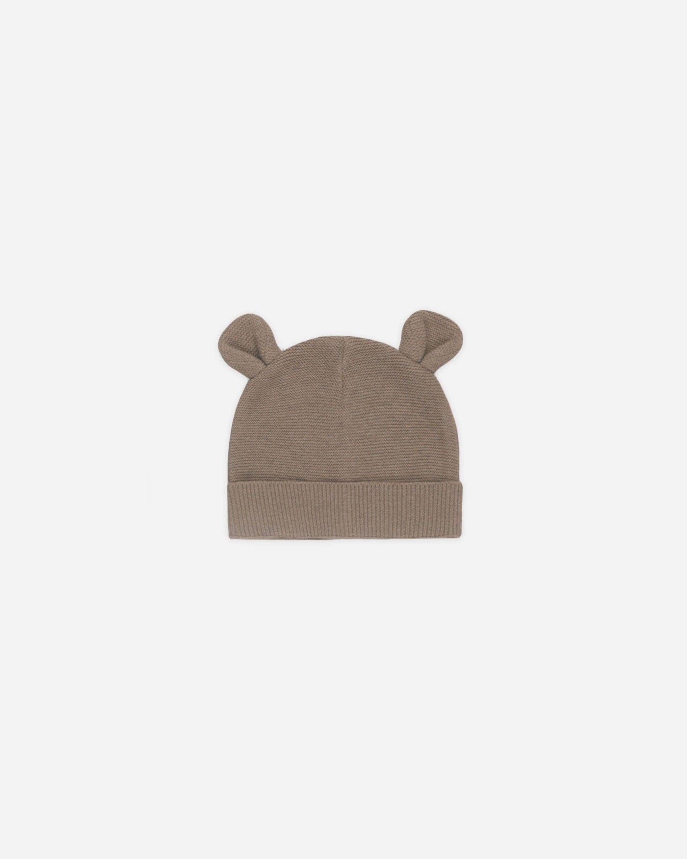 Baby Bear Beanie || Heathered Mocha