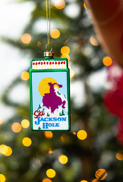 Matchbook Ornament - Jackson Hole