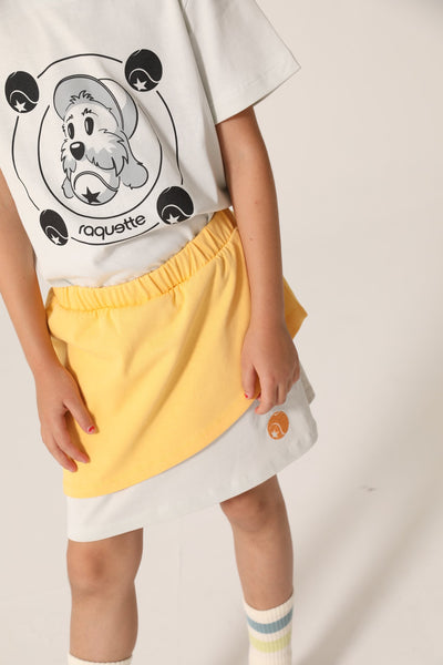 Tricolor Tennis Skirt