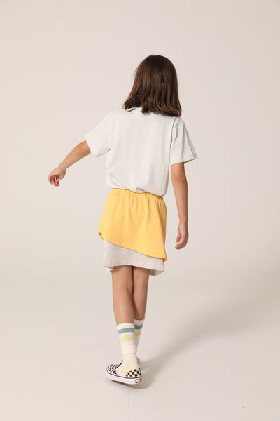 Tricolor Tennis Skirt