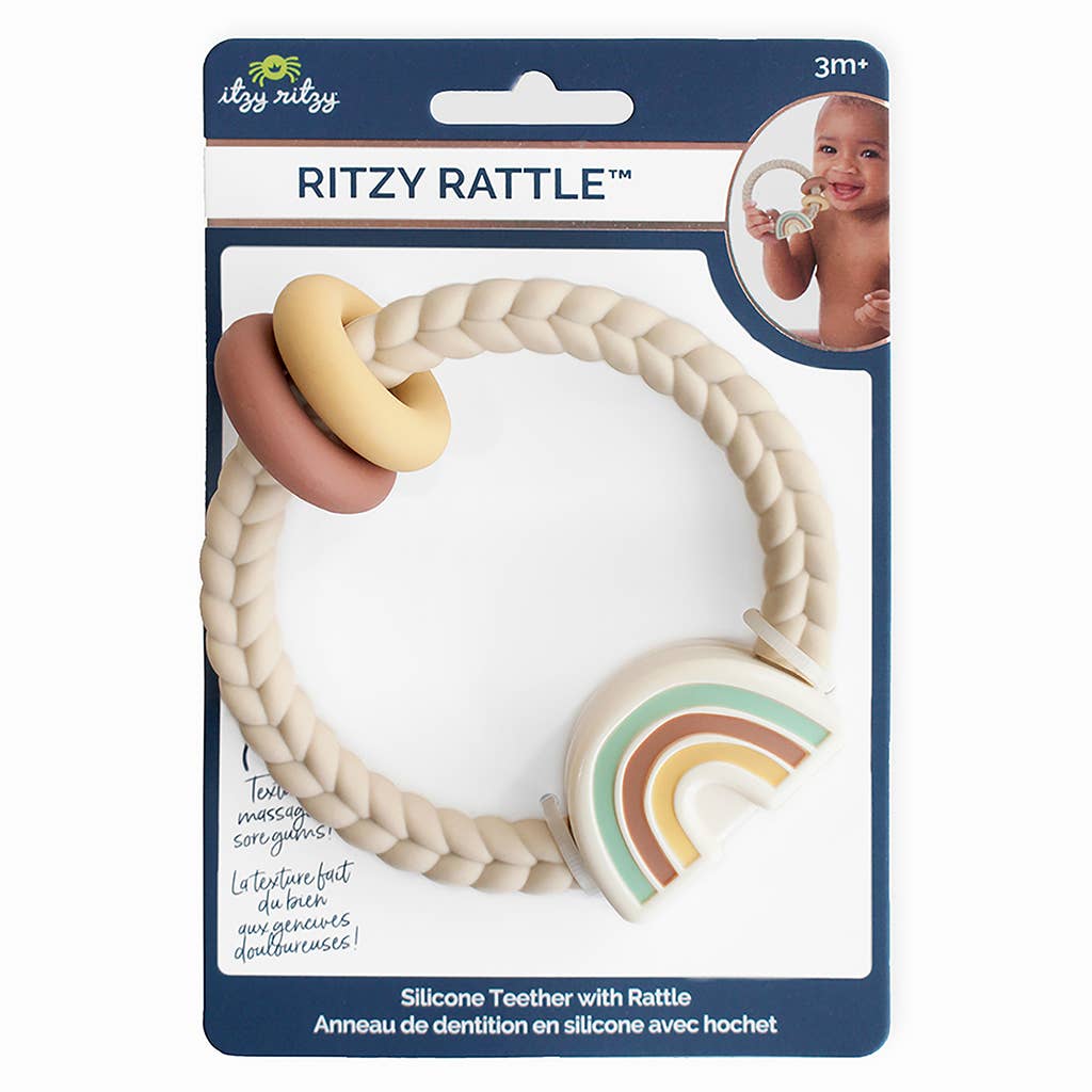 Ritzy Rattle Silicone Teether