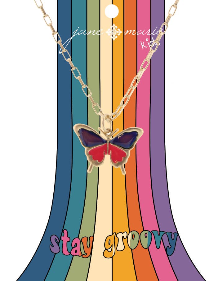 Mood Changing Butterfly Necklace