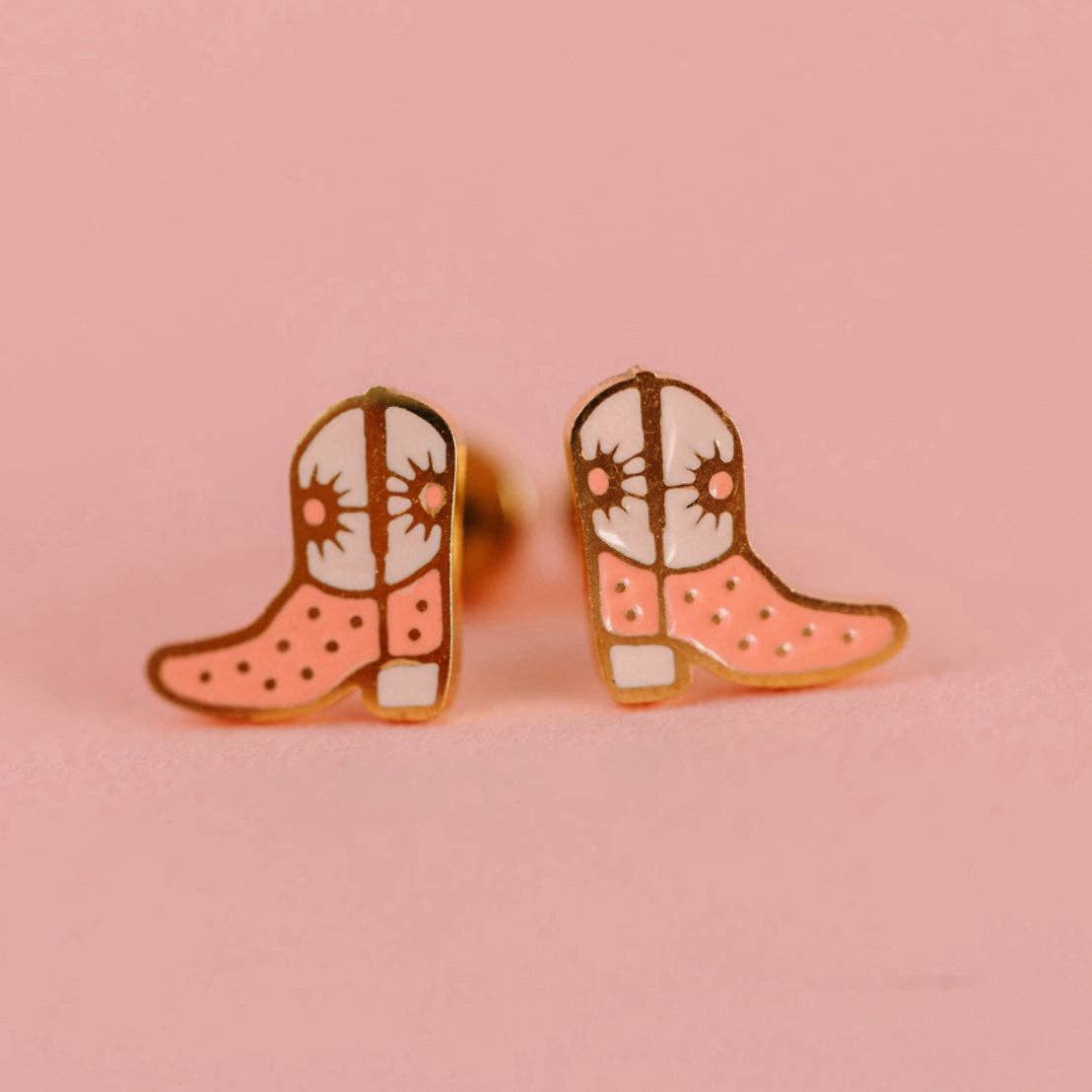 Cowgirl Boots Earrings