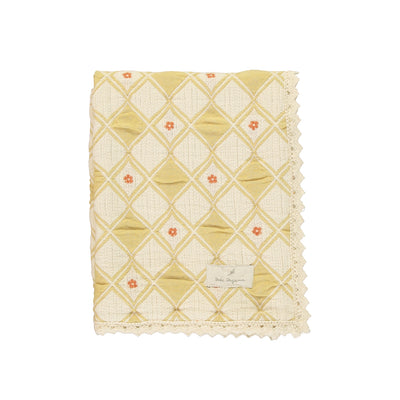 Blossom Blanket | Mustard