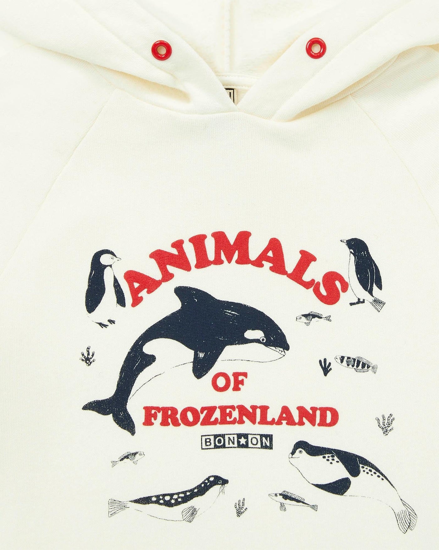 Animals of Frozenland Fleece Hoodie