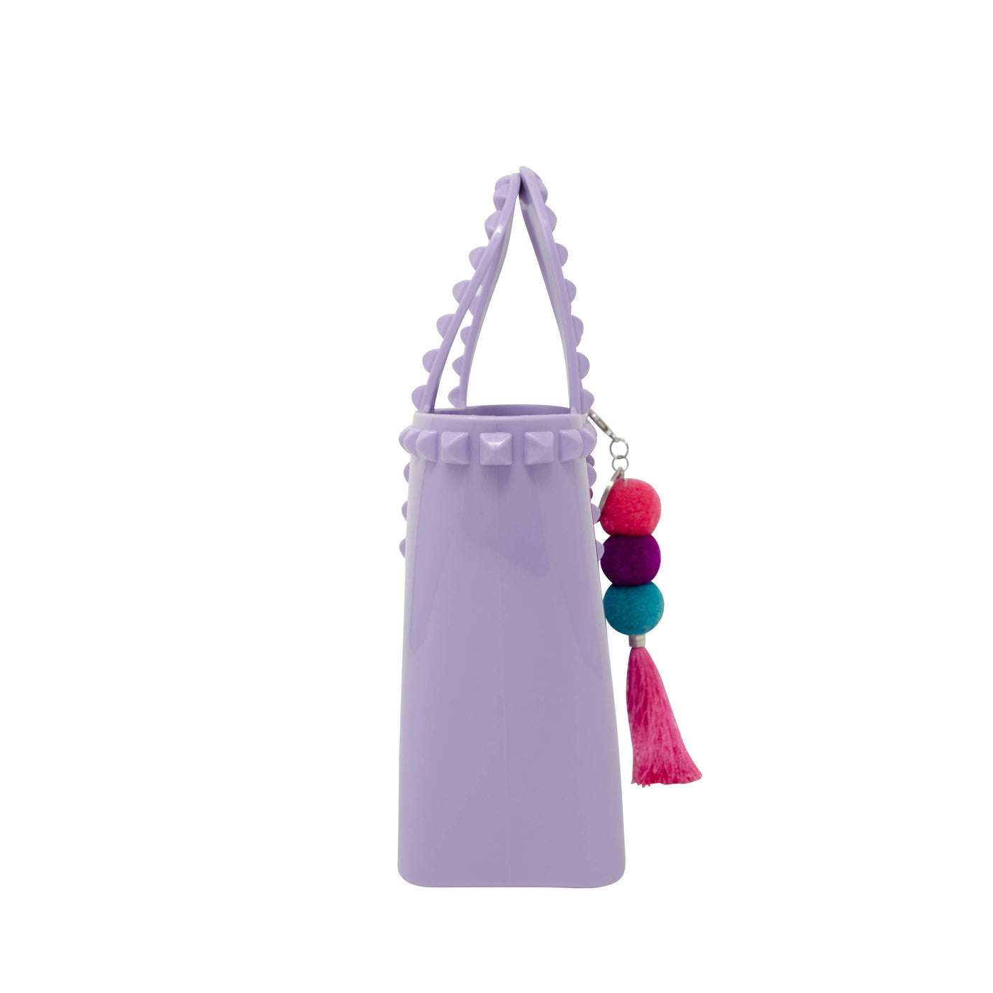 Tiny Jelly Tote Bag: Lavender
