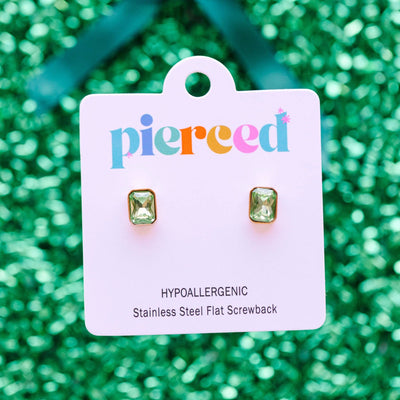 Emerald Gem Earrings